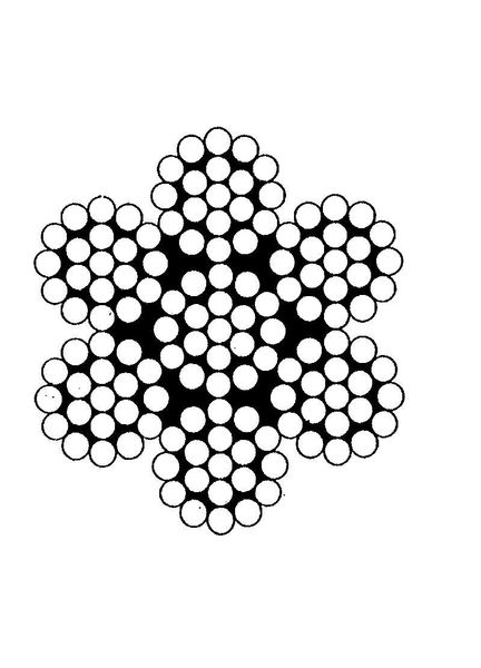 Talamex Wirerope 7x19 4 mm Ss
