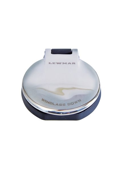Lewmar Deck Foot Switch - Windlass Down - Stainless Steel