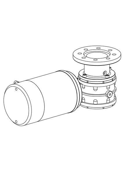 Lewmar CPX1 12V Motor Gearbox Assembly