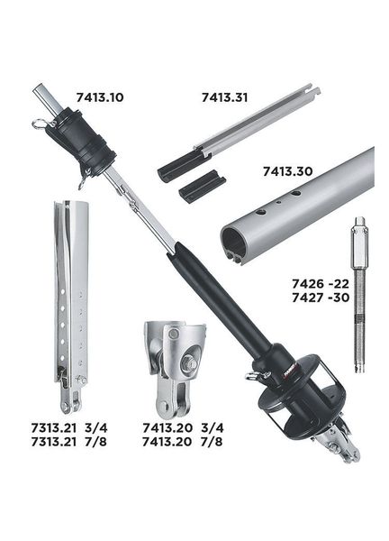 Harken Unit 2 Long Link Plate with Toggle