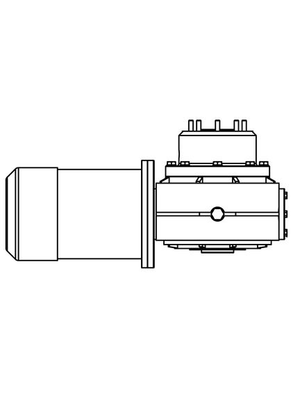 Lewmar V4 / C4 Motor Gearbox 24V