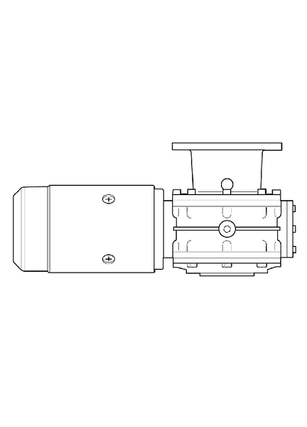 Lewmar V6 Hydraulic Motor Gearbox