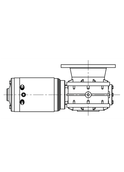 Lewmar V6 24V Motor Gearbox Assembly