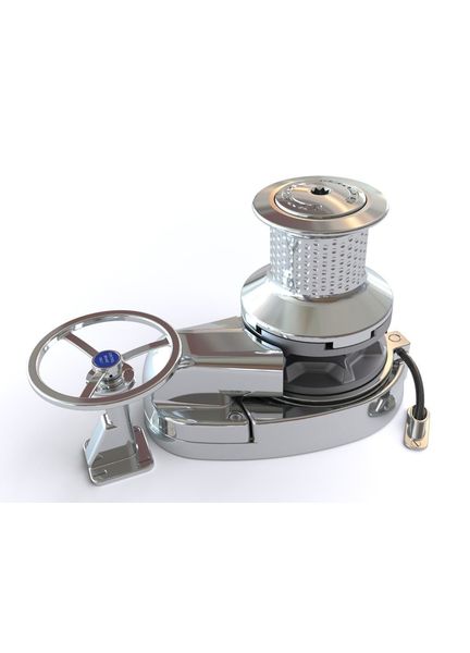 Lewmar V8 Gypsy Drum Deck Unit, Right Handed with Remote Band Brake