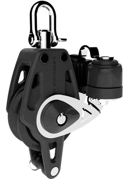 Lewmar 40mm Control Single Block With Becket &amp; Cleat