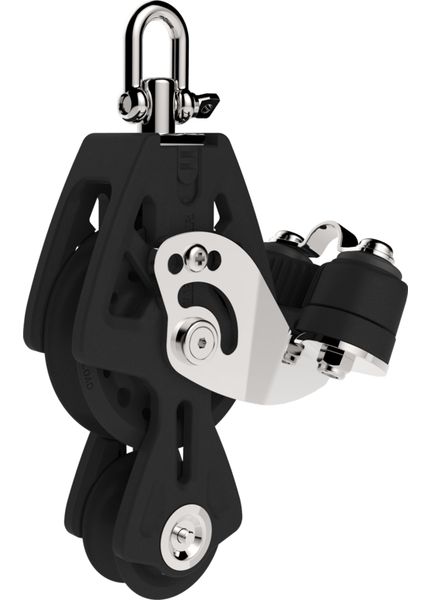 Lewmar 60mm Synchro Block Single With Fiddle &amp; Cleat