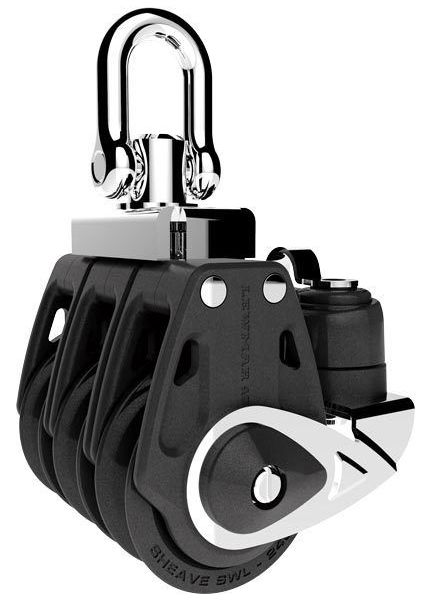 Lewmar Control Triple Block With Cleat (30-40mm)