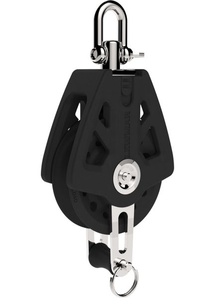 Lewmar 90mm Synchro Block Single &amp; Becket