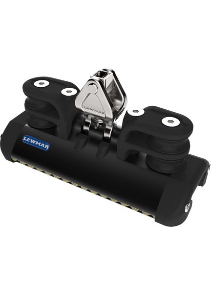 Lewmar Size 2 HTX TB Car With Upstand &amp; Double Control Sheaves