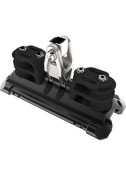 Lewmar Size 2 TB Car With Size 3 Upstand &amp; 2 Double CL Sheaves