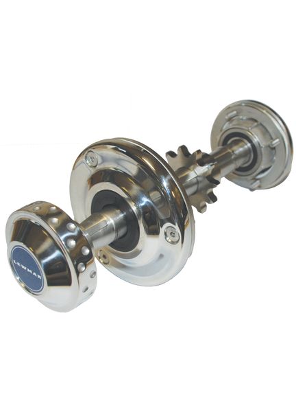 Lewmar Self Aligning Steerer 120mm Helm with 11 Tooth Sprocket with Brake