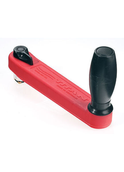 Lewmar 250mm (10 Inch) Red Titan Locking Winch Handle