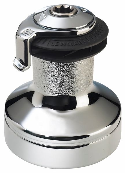 Lewmar 46ST Two Speed, Self-Tailing Winch, Chrome Finish