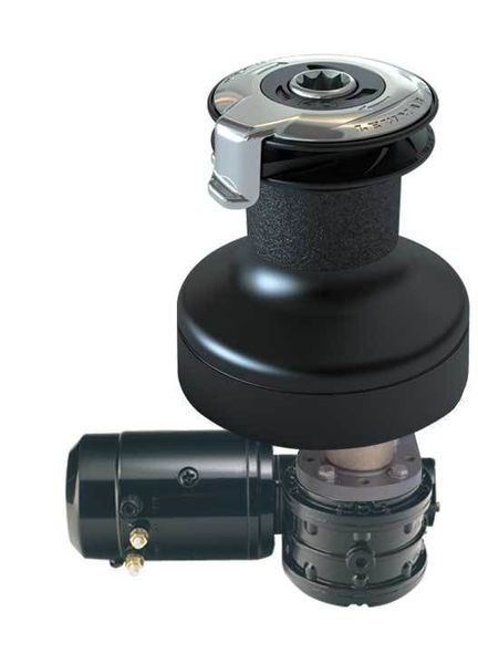 Lewmar 55EST EVO® Deck Unit Alloy Black 12/24V