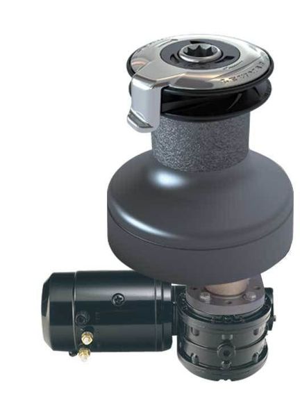 Lewmar 70EST EVO® Electric Winch Kit 24V Alloy Grey