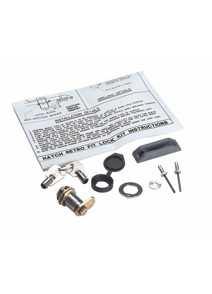Lewmar Hatch Lock &amp; Key Kit