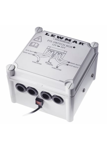 Lewmar Switch Box 24/48V - Negative switching