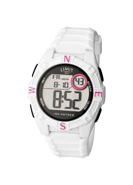 Limit Countdown Watch - White/Red