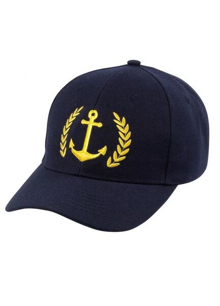 Nauticalia 'Anchor/Leaf' Yachtsman Cap