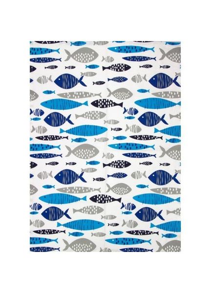 Nauticalia Shoal Tea Towel, 71x51cm