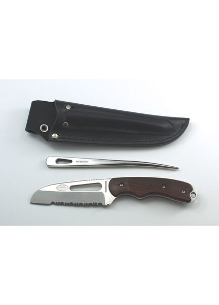 Myerchin Pro Wood Handle Offshore System Rigging Knife