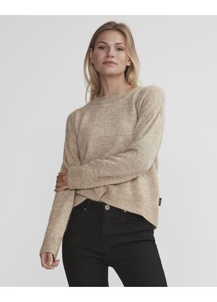 Holebrook Peggy Crew Knitted Sweater - Sand