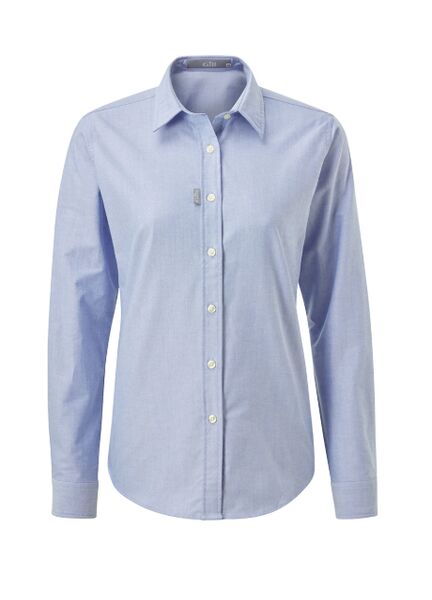 Gill Women's Oxford Long-Sleeve Cotton Shirt