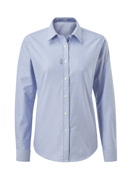 Gill Women's Oxford Long-Sleeve Cotton Shirt