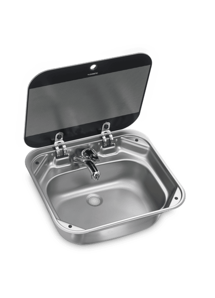 Dometic SNG 4237 Square Sink With Glass Lid
