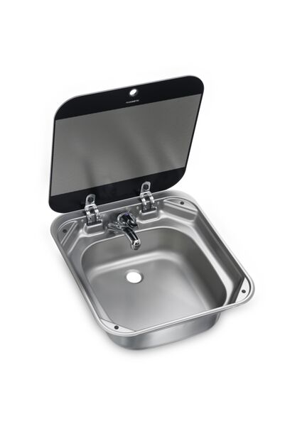 Dometic SNG 4244 Square Sink With Glass Lid