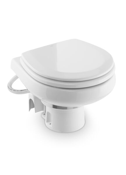 Dometic MasterFlush 7160 Electric Sea Water Macerator Toilet - 24 V
