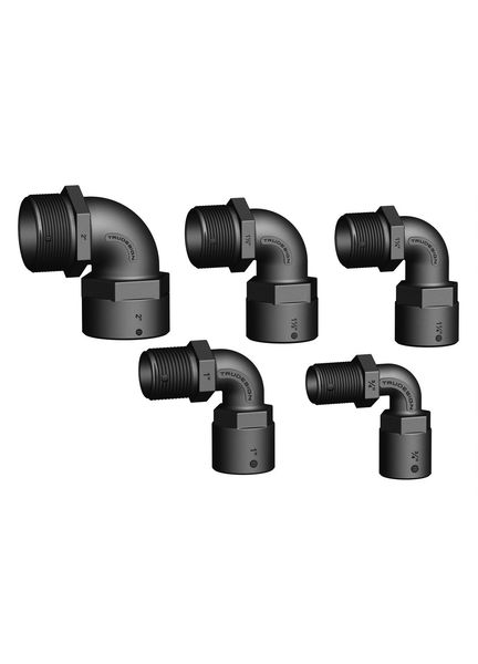 TruDesign Connector ¾ Inch BSP F ¾ Inch BSP M 90°