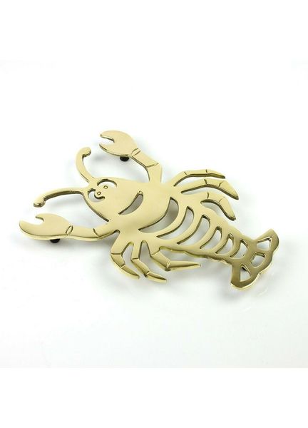Brass Lobster Trivet