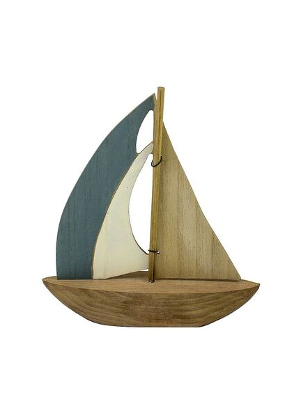 Nauticalia Wooden Sailboat Ornament