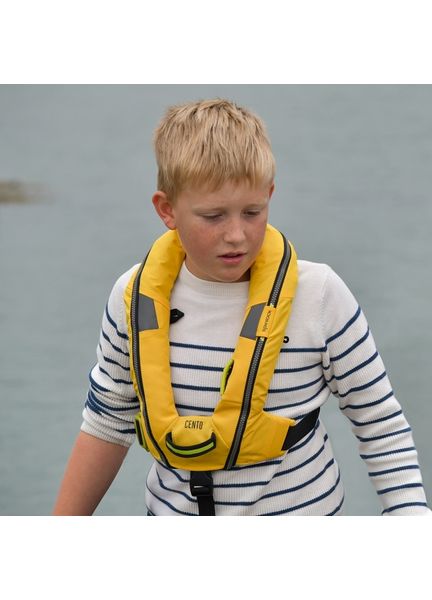 Spinlock Deckvest CENTO Junior Lifejacket - Sun Yellow