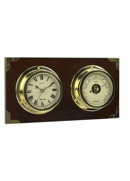 Captain Clock and Barometer Set