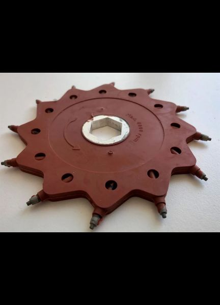 Tercoo Spare Disc 15 Degree Offset on Hexagon Shaft