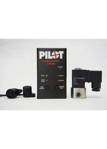 Pilot MultiGas System - Two LPG & Solenoid Valve 12V