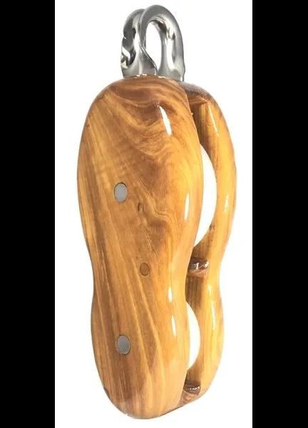 Meridian Zero Ash Fiddle Yacht Block with Bow