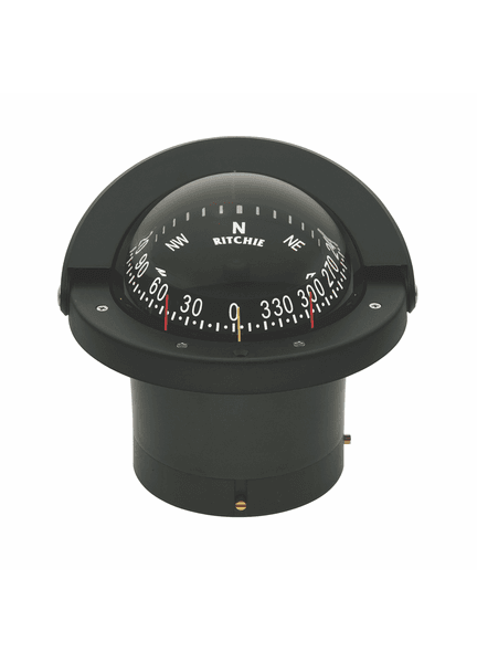 Ritchie Navigator™ FN-203, 4½” Dial Flush Mount Direct Read - Black