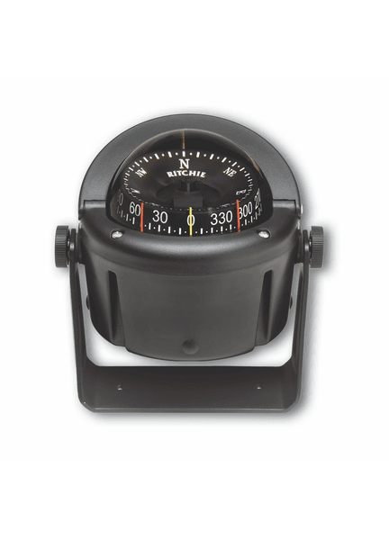 Ritchie Helmsman HB-741, 3¾” Dial Bracket Mount Direct Read - Black