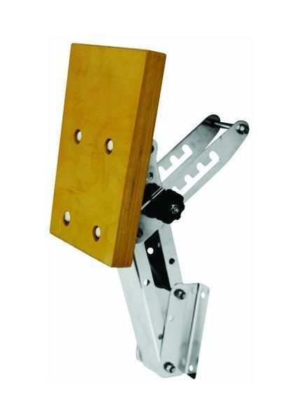 Waveline Outboard Engine Bracket S/S C/W Wood Pad 25HP (60kg)