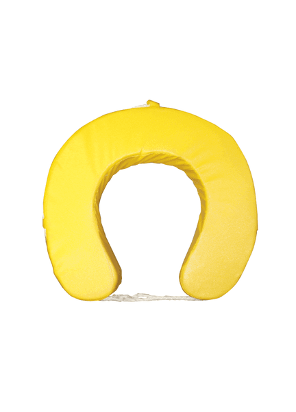 Waveline Bright Yellow Horse Shoe Lifebuoy With Durable PVC Cover