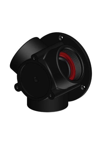 Trudesign 3 Way Connector Black