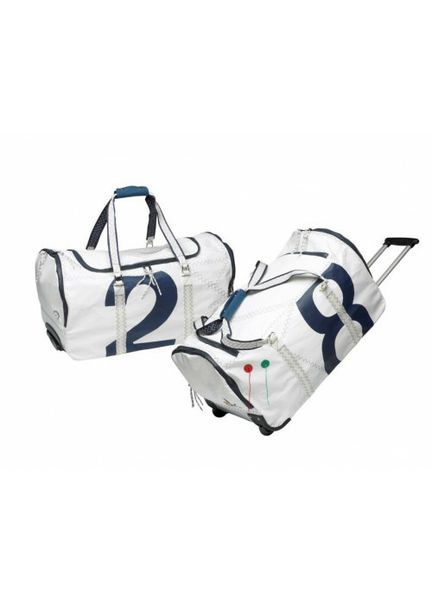 Trend Marine Sea Boy Sail Cloth Navy Weekend Bag on Wheels