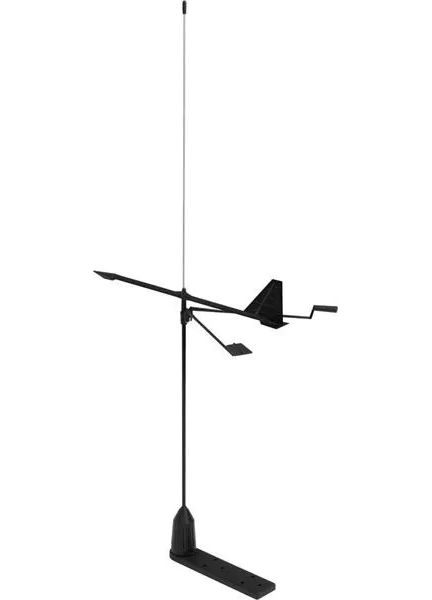 V-Tronix Hawk Stainless Steel Whip Wind Indicator 0.9m, Mast Bracket 20m