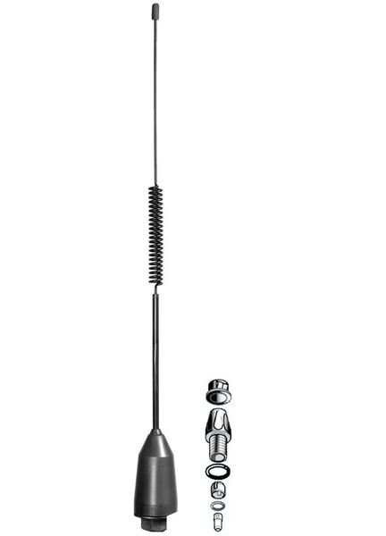 Shakespeare V-Tronix Raider Black Antenna for YRR SPARE