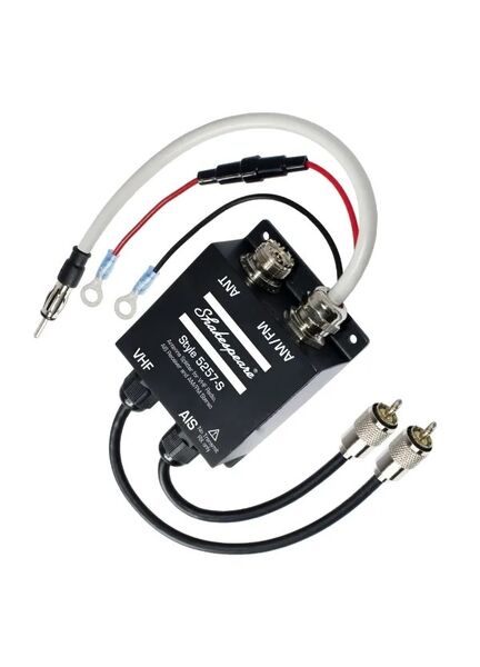 Shakespeare Antenna Splitter for VHF/AIS Receiver/AM-FM Stereo