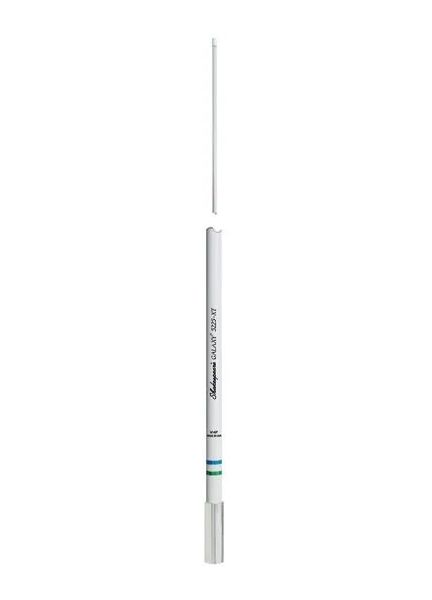 Shakespeare Galaxy White Fibreglass VHF 2.4m 6dB Antenna