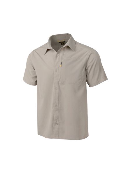 Florence Marine X Airtex Expedition Vintage Khaki Short Sleeve Shirt